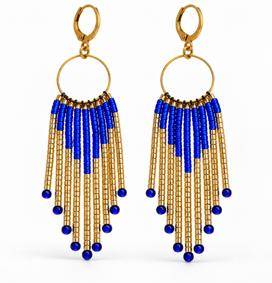 Handcrafted Seed Beads Earrings
