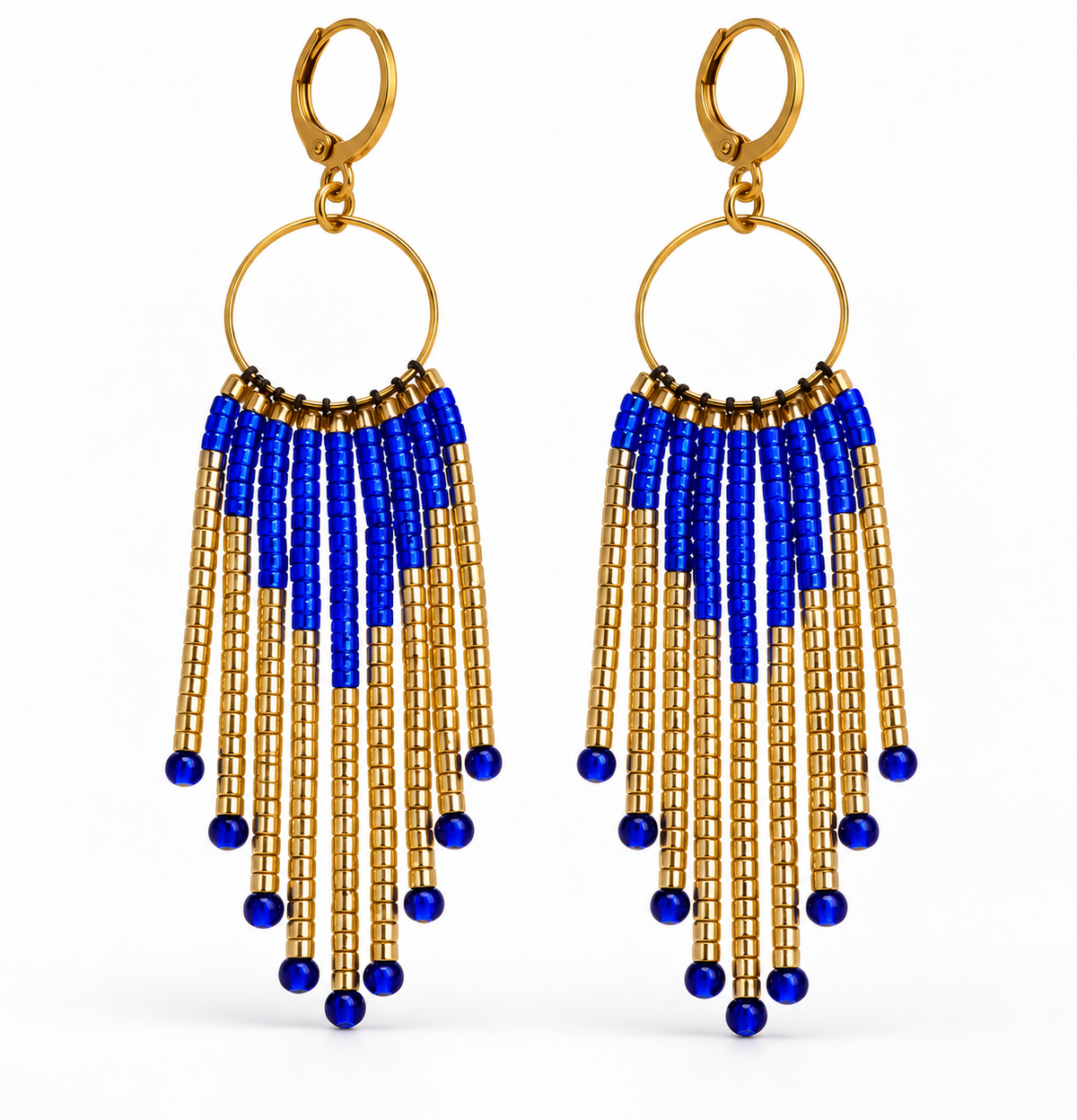 Handcrafted Seed Beads Earrings