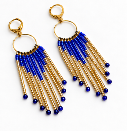 Handcrafted Seed Beads Earrings