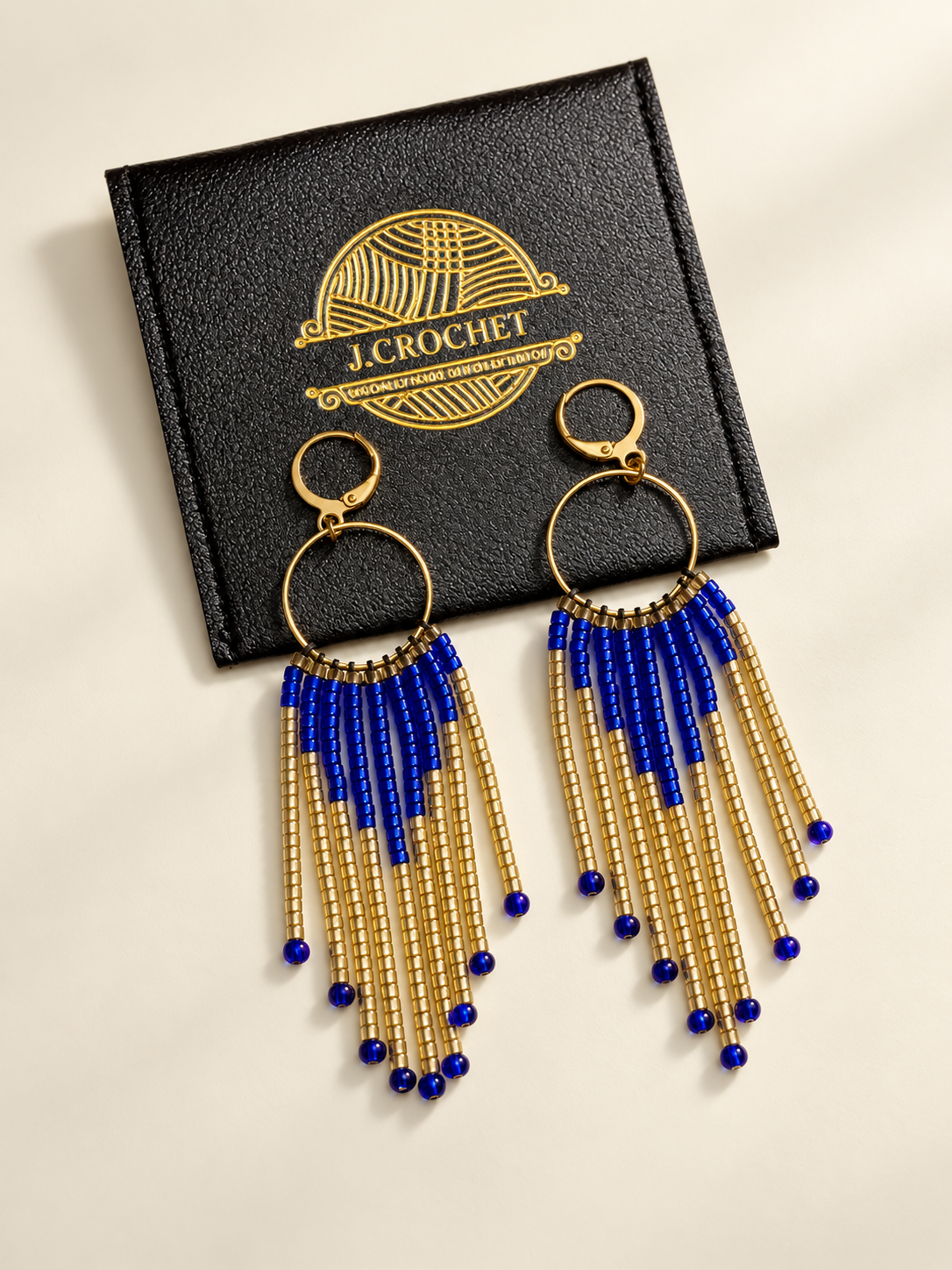 Handcrafted Seed Beads Earrings