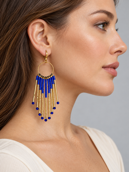 Handcrafted Seed Beads Earrings