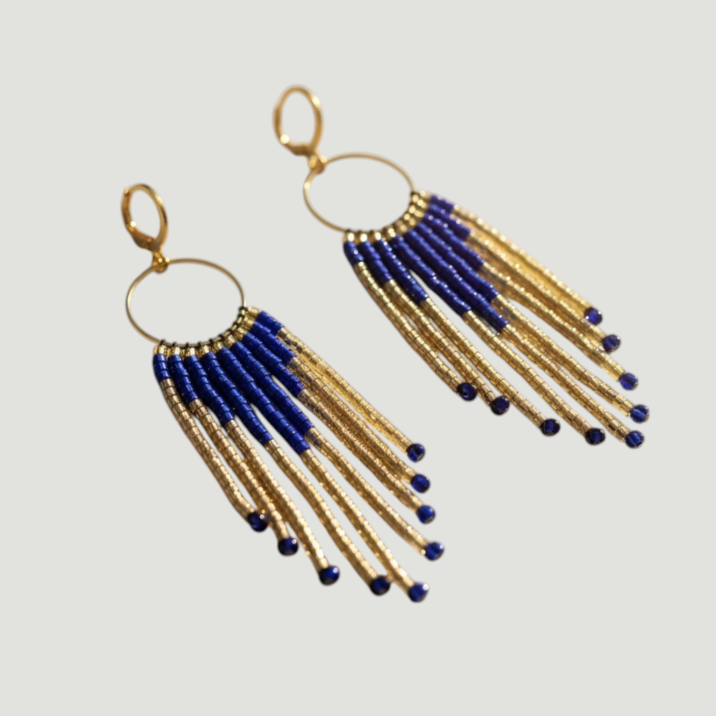 Handcrafted Seed Beads Earrings